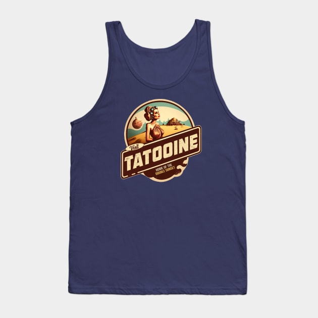 Visit Tatooine Tank Top by NineBlack